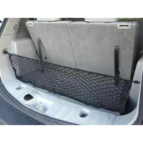 EACCESSORIES EA Rear Trunk Organizer Cargo Net for Suzuki XL-7 2007-2009 Envelope Style Cargo Net for SUV Premium Mesh Elastic Car Trunk Organizer Vehicle Carrier Storage Compatible with XL-7
