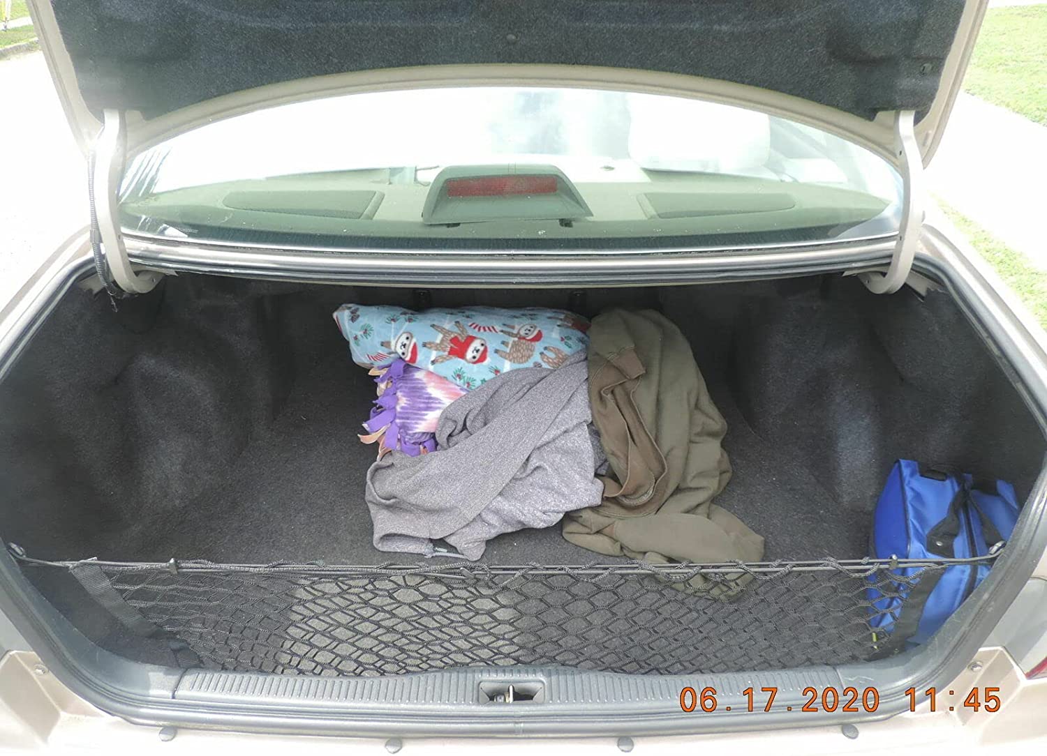 EACCESSORIES EA Rear Trunk Organizer Cargo Net for Toyota Camry 1995