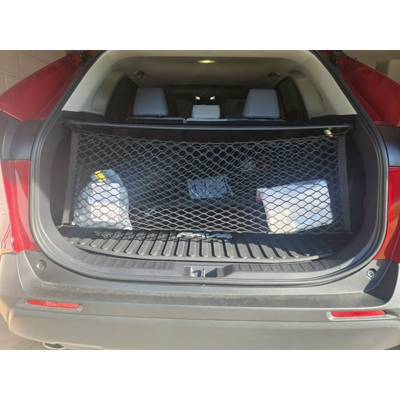 EACCESSORIES EA Rear Trunk Organizer Cargo Net for Toyota RAV4 2019-2023  Envelope Style Cargo Net for SUV  Premium Mesh Car Trunk Organizer Vehicle Carrier Storage  Compatible with Toyota RAV4