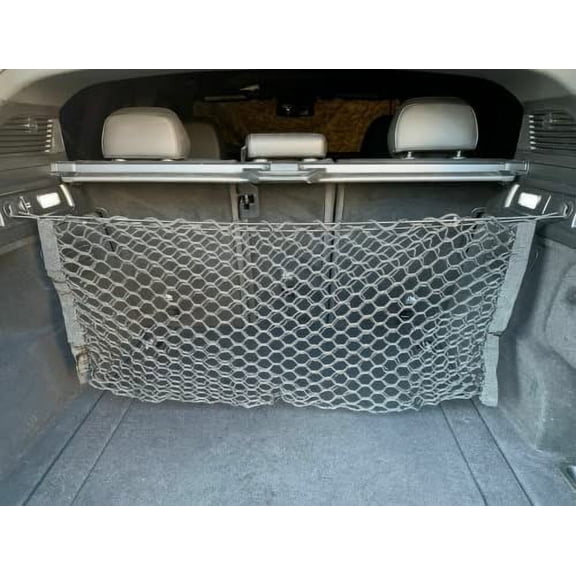 EACCESSORIES EA Trunk Organizer Cargo Net for ALFA Romeo TONALE 2023 – Envelope Style Cargo Net for SUV – Premium Mesh Elastic Car Trunk Organizer Vehicle Carrier Storage – Compatible with TONALE