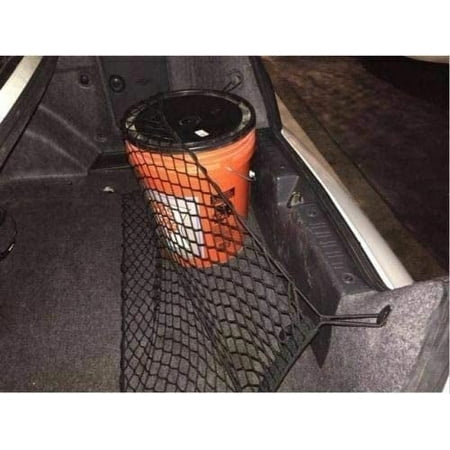 EACCESSORIES EA Trunk Organizer Cargo Net for Acura CL 1997-2003 – 2 in 1 Floor & Envelope Style Cargo Net for Coupe – Premium Mesh Car Trunk Organizer Vehicle Carrier Storage – Compatible Acura CL