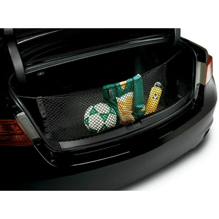 EACCESSORIES EA Trunk Organizer Cargo Net for Acura ILX 2013-2020 – Envelope Style Cargo Net for Sedan – Premium Mesh Elastic Car Trunk Organizer Vehicle Carrier Storage – Compatible with Acura ILX