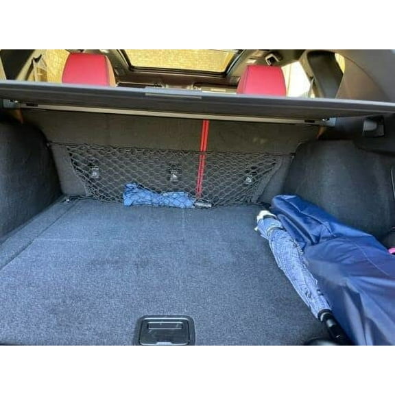 EACCESSORIES EA Trunk Organizer Cargo Net for Acura RDX 2019-2023  Envelope Style Cargo Net for SUV  Premium Mesh Elastic Car Trunk Organizer Vehicle Carrier Storage  Compatible with Acura RDX