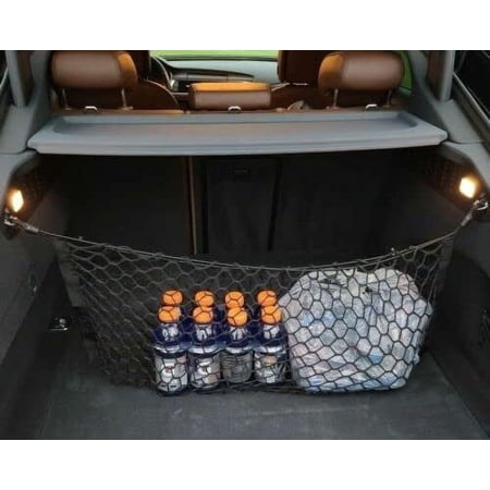 EACCESSORIES EA Trunk Organizer Cargo Net for Audi A5 RS5 S5 Sportback 2018-2023 – Envelope Style Cargo Net for Hatchback – Premium Mesh Car Trunk Organizer – Compatible with Audi A5 RS5 S5 Sportback