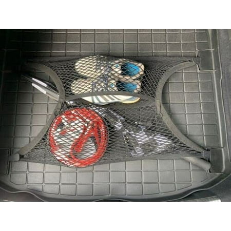 EACCESSORIES EA Trunk Organizer Cargo Net for Audi A5 RS5 S5 Sportback 2018-2023 – Floor Style Cargo Net for Hatchback – Premium Mesh Car Trunk Organizer – Compatible with A5 RS5 S5 Sportback