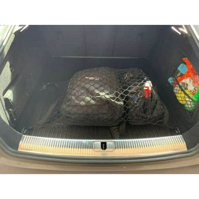 Eaccessories ea Trunk Organizer Cargo Net for Audi A5 RS5 S5 Sportback 2018 2023 Floor Style Cargo Net for Hatchback Premium Mesh Car Trunk Organizer