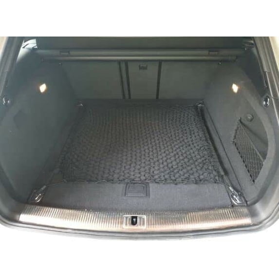 EACCESSORIES EA Trunk Organizer Cargo Net for Audi A6 Allroad Quattro 2000-2023 – Floor Style Cargo Net for Wagon – Premium Mesh Elastic Car Trunk Organizer – Compatible with Audi A6 Allroad Quattro