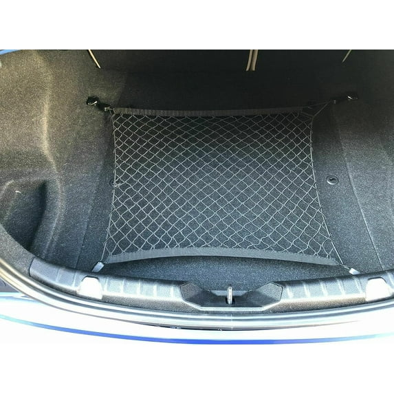 EACCESSORIES EA Trunk Organizer Cargo Net for BMW 2-Series 2014-2023 – Floor Style Cargo Net for Sedan, Coupe – Premium Mesh Car Trunk Organizer Vehicle Carrier Storage – Compatible with BMW 2-Series