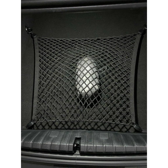 EACCESSORIES EA Trunk Organizer Cargo Net for BMW 8-Series 2019-2023 Floor Style Cargo Net For Sedan, Coupe, Convertible Premium Mesh Car Trunk Organizer Compatible BMW 8-Series 2019-2023