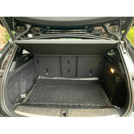 EACCESSORIES EA Trunk Organizer Cargo Net for BMW X2 2018-2023 – Floor Style Cargo Net for SUV – Premium Mesh Elastic Car Trunk Organizer Vehicle Carrier Storage – Compatible with BMW X2 2018-2023