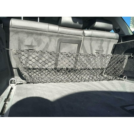 EACCESSORIES EA Trunk Organizer Cargo Net for BMW X5 2007-2015 – Envelope Style Cargo Net for SUV – Premium Mesh Car Trunk Organizer Vehicle Carrier Storage – Compatible with BMW X5 2007-2015