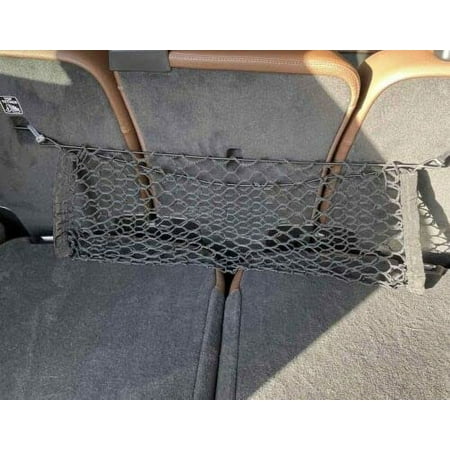 EACCESSORIES EA Trunk Organizer Cargo Net for BMW X7 X7M 2019-2023 – Envelope Style Cargo Net for SUV – Premium Mesh Elastic Car Trunk Organizer Vehicle Carrier Storage – Compatible with BMW X7