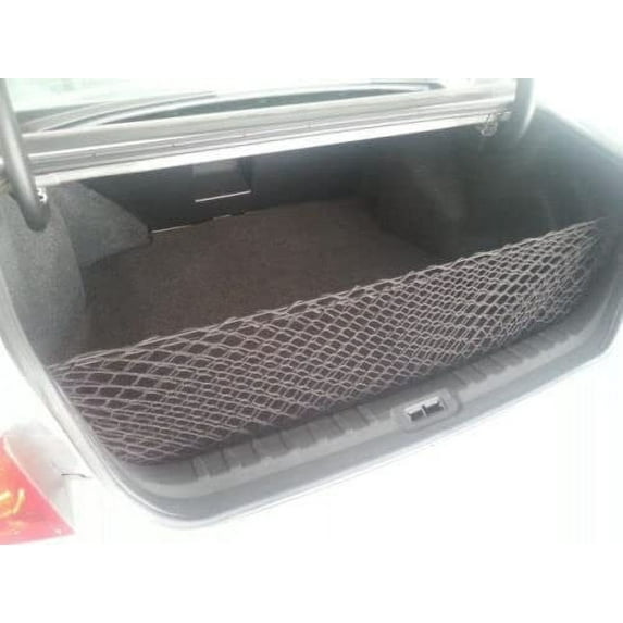 EACCESSORIES EA Trunk Organizer Cargo Net for Buick Lucerne 2006-2011 – Envelope Style Cargo Net for Sedan – Premium Mesh Car Trunk Organizer Vehicle Carrier Storage – Compatible with Buick Lucerne