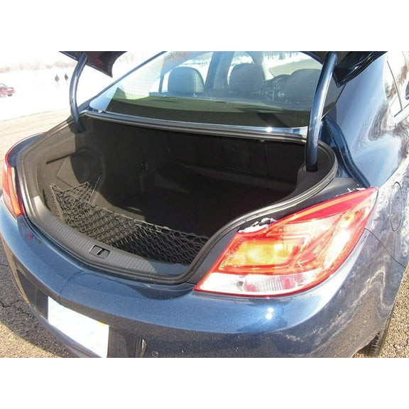 EACCESSORIES EA Trunk Organizer Cargo Net for Buick Regal 2011-2017 – Envelope Style Cargo Net for Sedan – Premium Mesh Car Organizer Vehicle Carrier Storage – Compatible with Buick Regal 2011-2017