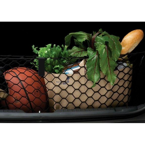 EACCESSORIES EA Trunk Organizer Cargo Net for CHEVROLET VOLT 2011-2019 Envelope Style Cargo Net for Hatchback Premium Mesh Elastic Car Trunk Organizer Compatible with CHEVY VOLT