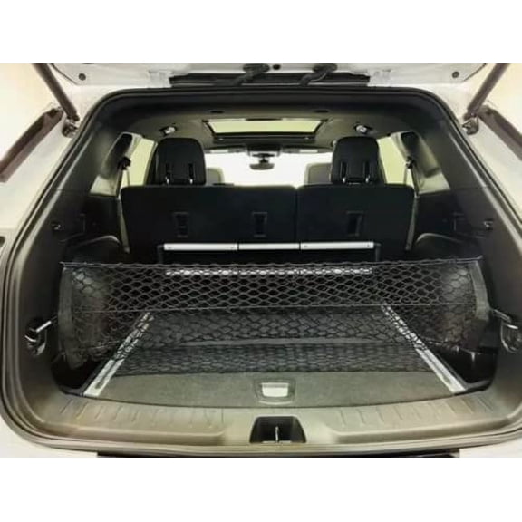 EACCESSORIES EA Trunk Organizer Cargo Net for Chevrolet Blazer 2019-2023 Envelope Cargo Net for SUV Premium Mesh Car Trunk Organizer Vehicle Carrier Storage Compatible with Chevy Blazer