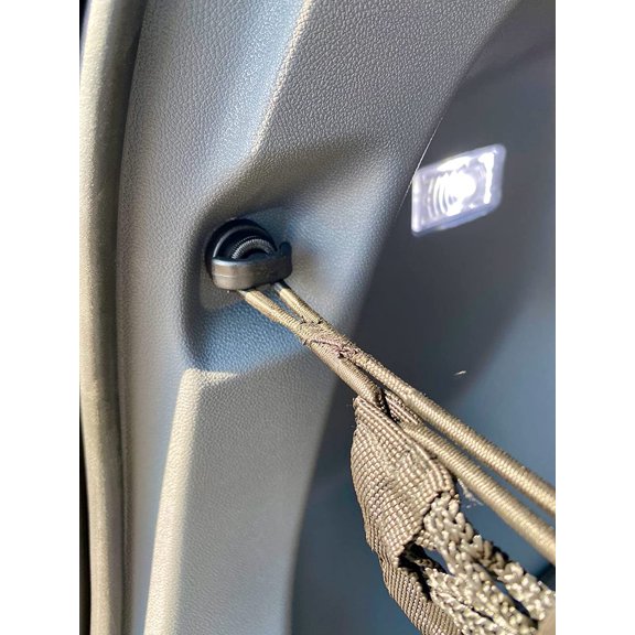 EACCESSORIES EA Trunk Organizer Cargo Net for Chevrolet Bolt EV 2017-2023 Envelope Style Cargo Net for SUV, Hatchback Premium Mesh Car Trunk Organizer Vehicle Carrier Storage Compatible Bolt EV