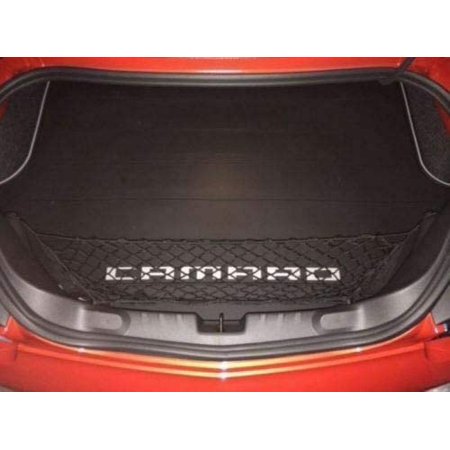 EACCESSORIES EA Trunk Organizer Cargo Net for Chevrolet Camaro 2010-2015 – Envelope Style Cargo Net – Premium Mesh Car Trunk Organizer Vehicle Carrier Storage – Compatible Chevrolet Camaro 2010-2015