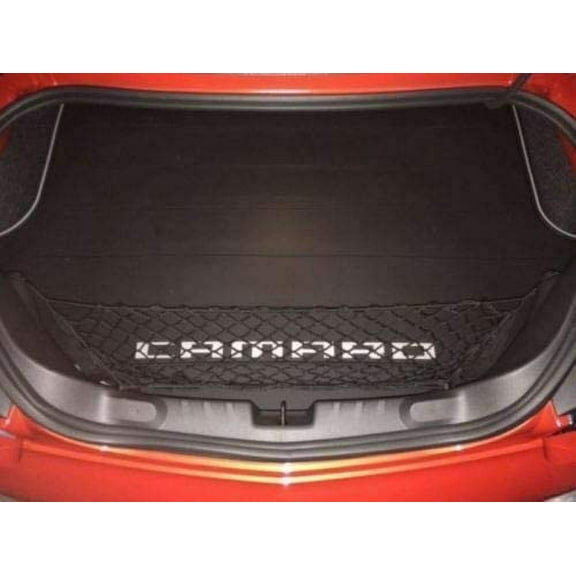 EACCESSORIES EA Trunk Organizer Cargo Net for Chevrolet Camaro 2010-2015 Envelope Style Cargo Net Premium Mesh Car Trunk Organizer Vehicle Carrier Storage Compatible Chevrolet Camaro 2010-2015