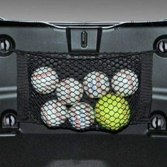 EACCESSORIES EA Trunk Organizer Cargo Net for Chevrolet Camaro 2016-2023 – Envelope Style Cargo Net for Coupe, Convertible – Premium Mesh Car Trunk Organizer – Compatible with Chevrolet Camaro