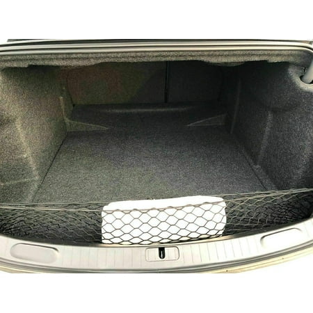 EACCESSORIES EA Trunk Organizer Cargo Net for Chevrolet Impala 2006-2020 – Envelope Style Cargo Net for Sedan – Premium Mesh Car Trunk Organizer Vehicle Carrier Storage – Compatible Chevy Impala