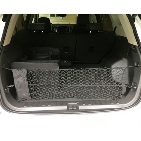 EACCESSORIES EA Trunk Organizer Cargo Net for Chevrolet Trailblazer 2021-2023 – Envelope Style Cargo Net for SUV – Premium Mesh Elastic Car Trunk Organizer – Compatible with Chevrolet Trailblazer
