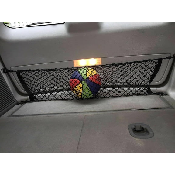 EACCESSORIES EA Trunk Organizer Cargo Net for Chrysler Pacifica 2004-2008 Envelope Style Cargo Net Premium Mesh Car Trunk Organizer Vehicle Carrier Storage Compatible Chrysler Pacifica 2004-2008