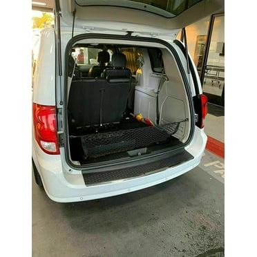 EACCESSORIES EA Rear Trunk Organizer Cargo Net For Dodge Journey 2009-2020 – Envelope Style Cargo Net For SUV - Premium Mesh Car Trunk Organizer Vehicle Carrier Storage - Compatible With Journey