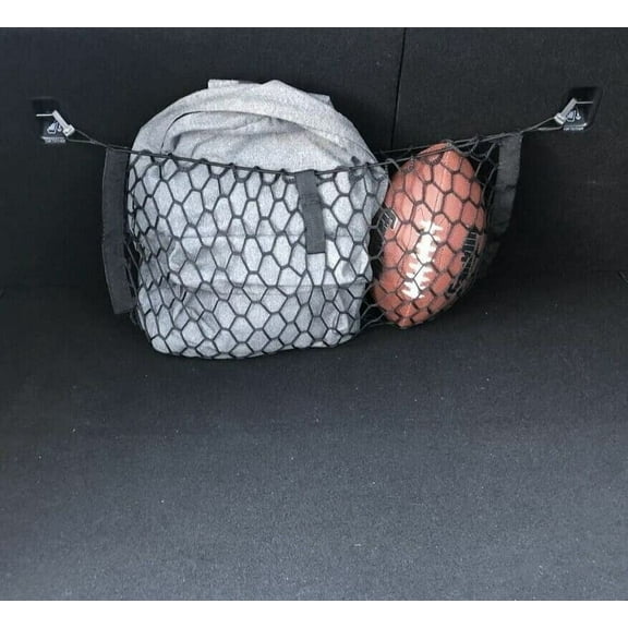 EACCESSORIES EA Trunk Organizer Cargo Net for Ford Bronco Sport 2021-2023 Envelope Style Cargo Net for SUV Premium Mesh Car Trunk Organizer Vehicle Carrier Storage Compatible with Ford Bronco