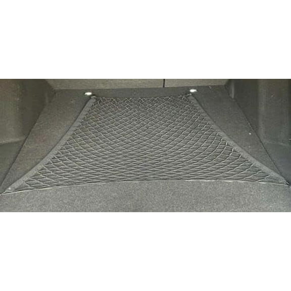 EACCESSORIES EA Trunk Organizer Cargo Net for Ford C-Max 2013-2018 Floor Style Cargo Net for Hatchback Premium Mesh Car Trunk Organizer Vehicle Carrier Storage Compatible Ford C-Max 2013-2018