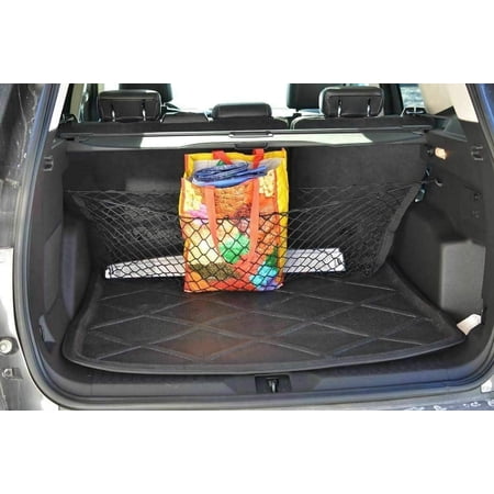 EACCESSORIES EA Trunk Organizer Cargo Net for Ford Escape 2013-2019 – Envelope Style Cargo Net – Premium Mesh Elastic Car Trunk Organizer Vehicle Carrier Storage – Compatible Ford Escape 2013-2019