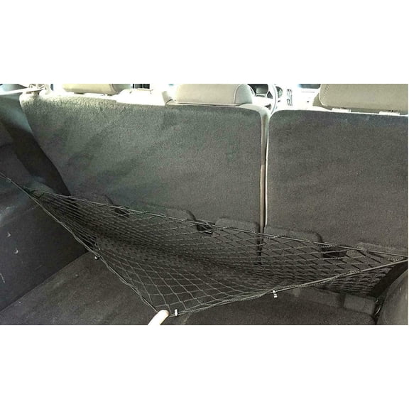 EACCESSORIES EA Trunk Organizer Cargo Net for Ford Escape 2013-2019 Envelope Style Cargo Net for SUV Premium Mesh Elastic Car Trunk Organizer Vehicle Carrier Storage Compatible with Ford Escape