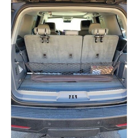 EACCESSORIES EA Trunk Organizer Cargo Net for Ford Expedition 2018-2023 – Envelope Style Cargo Net for SUV – Premium Mesh Car Trunk Organizer Vehicle Carrier Storage – Compatible with Ford Expedition