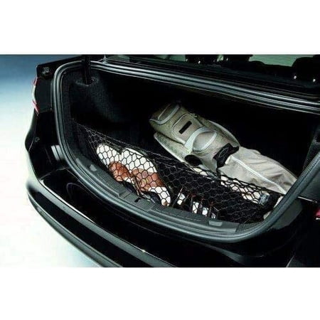 EACCESSORIES EA Trunk Organizer Cargo Net for Ford Fusion 2013-2020 – Envelope Style Cargo Net for Sedan – Premium Mesh Car Trunk Organizer Vehicle Carrier Storage – Compatible Ford Fusion 2013-2020