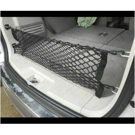 EACCESSORIES EA Trunk Organizer Cargo Net for GMC Acadia 2007-2016 – Envelope Style Cargo Net for SUV – Premium Mesh Elastic Car Trunk Organizer Vehicle Carrier Storage – Compatible with GMC Acadia