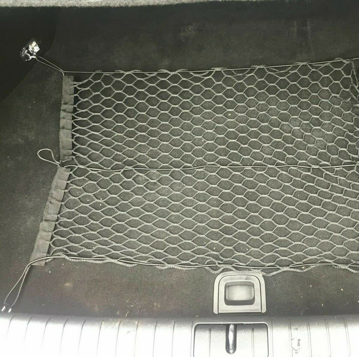 Trunk Organizer Cargo Net For Genesis G70 G80 G90 2017-2025 - Mesh Storage Net For Sedan Trunks
