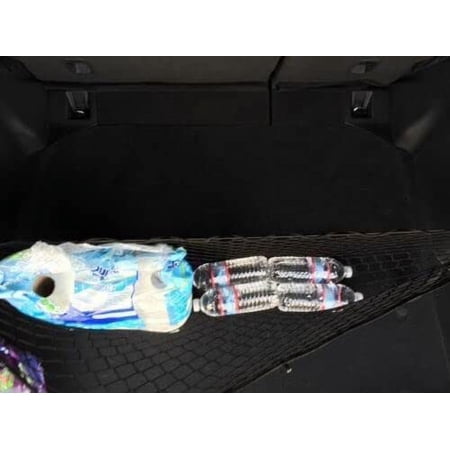 EACCESSORIES EA Trunk Organizer Cargo Net for HONDA CR-V 2007-2011– Envelope Style Cargo Net for SUV – Premium Mesh Elastic Car Trunk Organizer Vehicle Carrier Storage – Compatible with HONDA CR-V