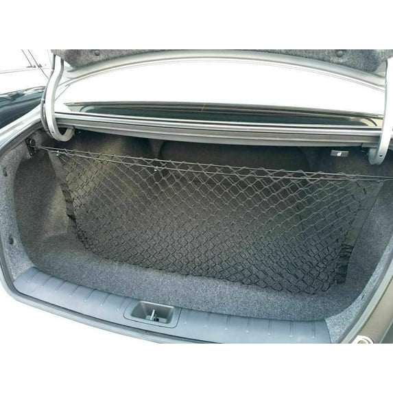 EACCESSORIES EA Trunk Organizer Cargo Net for Honda Accord Coupe 2-Door 2013-2017 – Envelope Style Cargo Net for Coupe – Premium Mesh Car Trunk Organizer Vehicle Carrier Storage – Compatible Accord