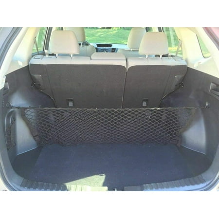 EACCESSORIES EA Trunk Organizer Cargo Net for Honda CR-V 2012-2016 – Envelope Style Cargo Net for SUV – Premium Mesh Elastic Car Trunk Organizer Vehicle Carrier Storage – Compatible with Honda CR-V