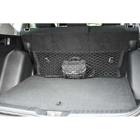 EACCESSORIES EA Trunk Organizer Cargo Net for Honda CR-V 2012-2022 Envelope Style Cargo Net Premium Mesh Car Trunk Organizer Vehicle Carrier Storage Compatible Honda CR-V 2012-2022