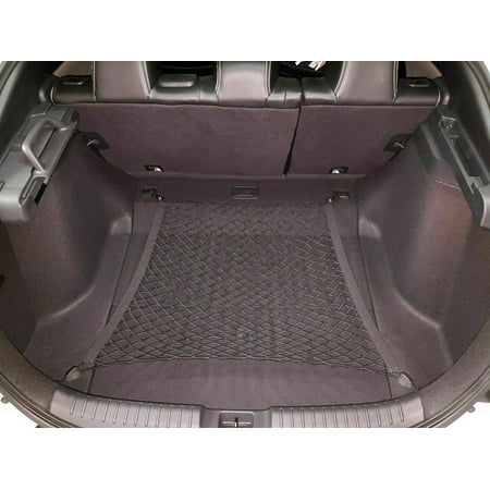 EACCESSORIES EA Trunk Organizer Cargo Net for Honda Civic 2017-2023 – Floor Style Cargo Net for Hatchback – Premium Mesh Elastic Car Trunk Organizer Vehicle Carrier Storage – Compatible with Civic