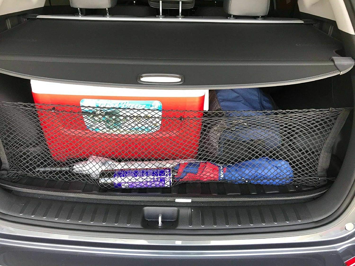 EACCESSORIES EA Trunk Organizer Cargo Net for Hyundai Tucson 20152022