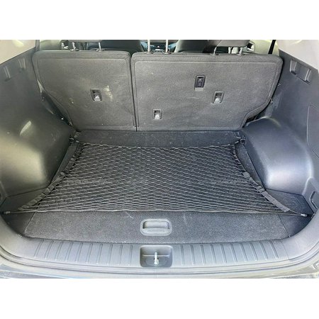 EACCESSORIES EA Trunk Organizer Cargo Net for Hyundai Tucson 2015-2023 – Floor Style Cargo Net for SUV – Premium Mesh Elastic Car Trunk Organizer Vehicle Carrier Storage – Compatible with Tucson