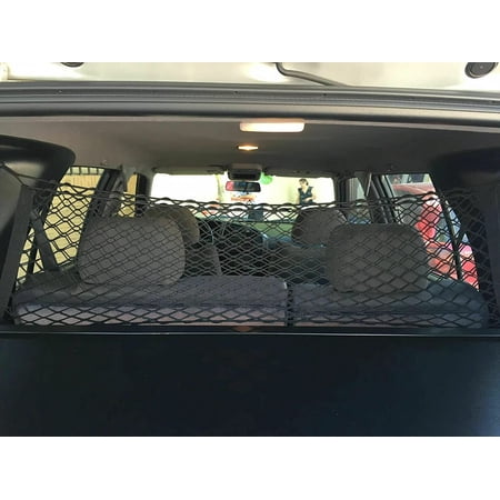 EACCESSORIES EA Trunk Organizer Cargo Net for INFINITI QX4 1997-2003, NISSAN PATHFINDER 1996-2004 – Envelope Style Cargo Net – Premium Mesh Car Trunk Organizer – Compatible with QX4, PATHFINDER