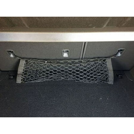 EACCESSORIES EA Trunk Organizer Cargo Net for Jaguar E-PACE 2018-2023 – Envelope Style Cargo Net – Premium Mesh Elastic Car Trunk Organizer Vehicle Carrier Storage – Compatible with Jaguar E-PACE
