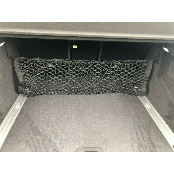 EACCESSORIES EA Trunk Organizer Cargo Net for Jaguar F-PACE 2017-2023  Envelope Style Cargo Net for SUV  Premium Mesh Car Trunk Organizer Vehicle Carrier Storage  Compatible with Jaguar F-PACE