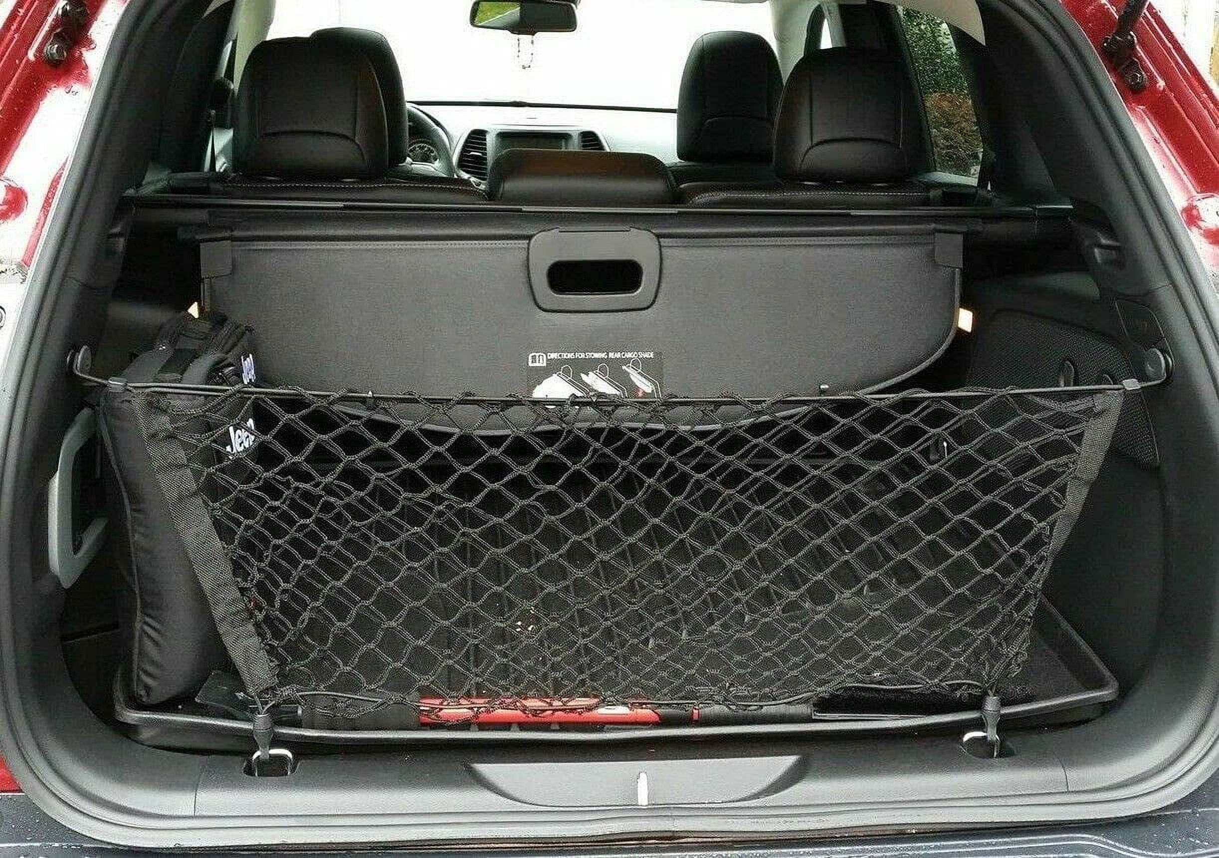 EACCESSORIES EA Trunk Organizer Cargo Net for Jeep Cherokee 20142018