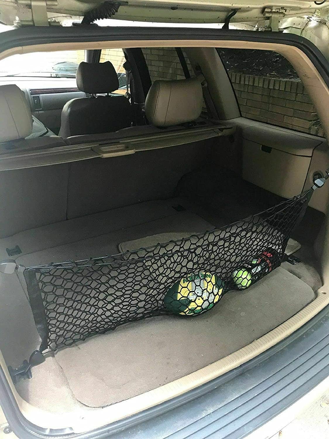 EACCESSORIES EA Trunk Organizer Cargo Net for Jeep Grand Cherokee 1999