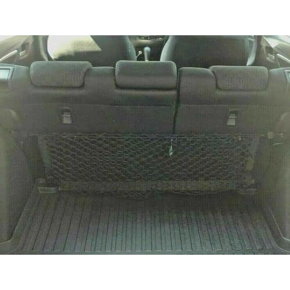 EACCESSORIES EA Trunk Organizer Cargo Net for KIA NIRO 2017-2023  Envelope Style Cargo Net for SUV  Premium Mesh Elastic Car Trunk Organizer Vehicle Carrier Storage  Compatible KIA NIRO 2017-2023