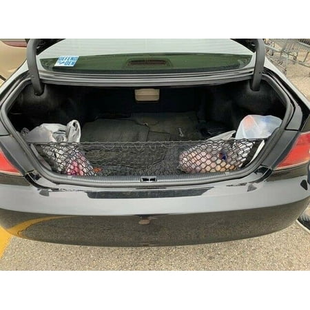 EACCESSORIES EA Trunk Organizer Cargo Net for Lexus ES300 ES330 1992-2006 – Envelope Style Cargo Net For Sedan – Premium Mesh Car Trunk Organizer Vehicle Carrier Storage – Compatible Lexus ES300 ES330